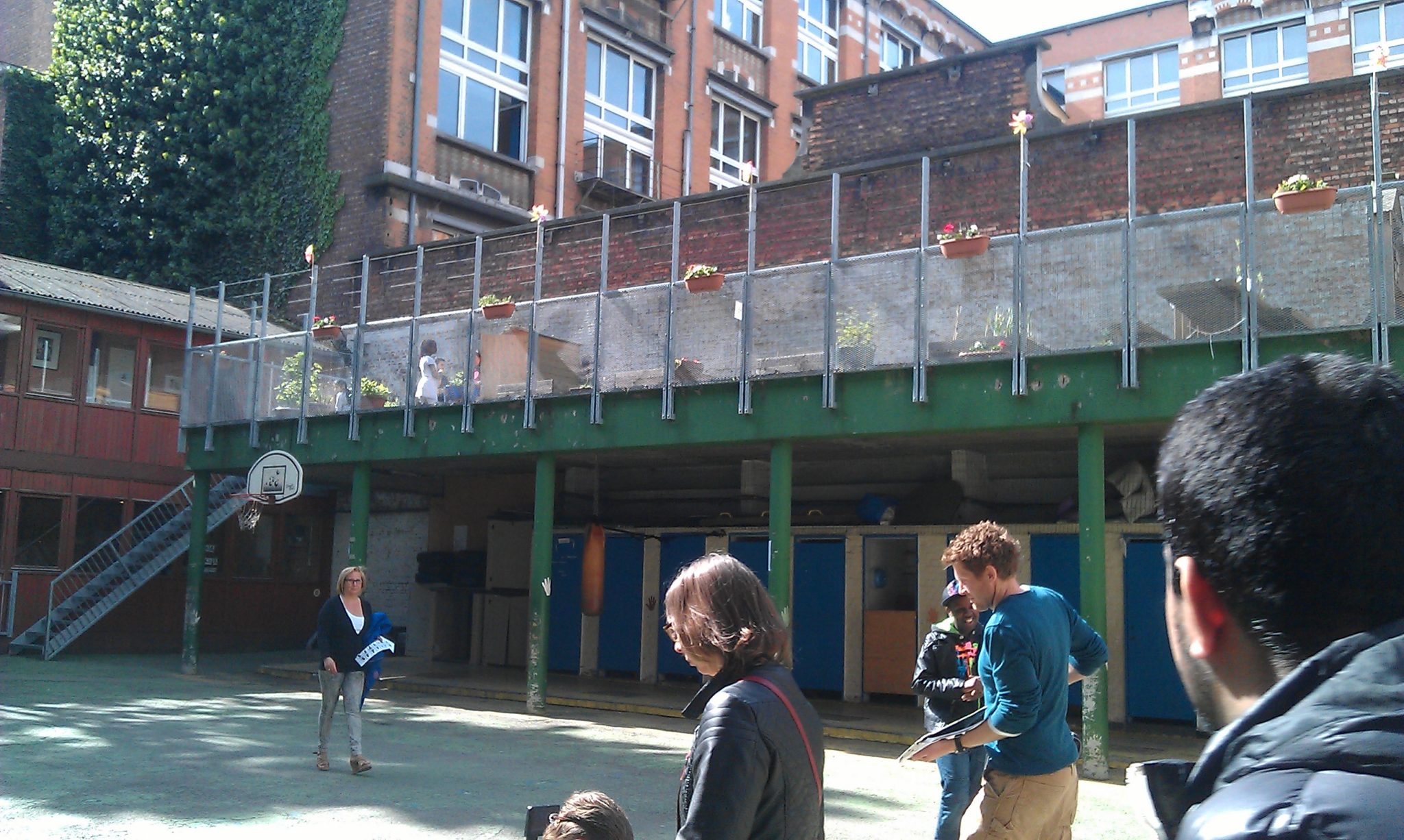 Visite du potager de l'Ecole Chanterelle » Bubble.brussels
